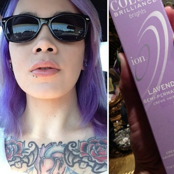 Ion Color Brilliance Hair Color Shade: Lavender Semi-Permanent 2 Full Size NWT - Picture 5 of 12